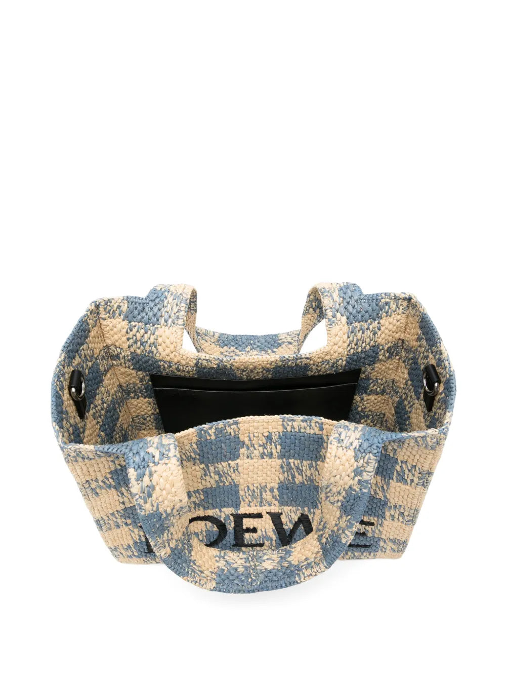 Bag Font tote in raffia
