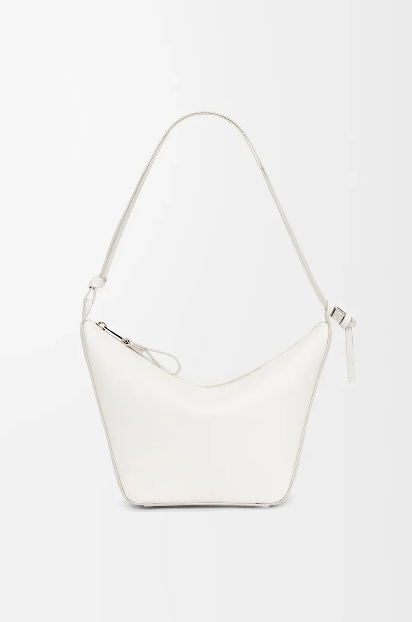 Mini Hammock shoulder bag Soft White
