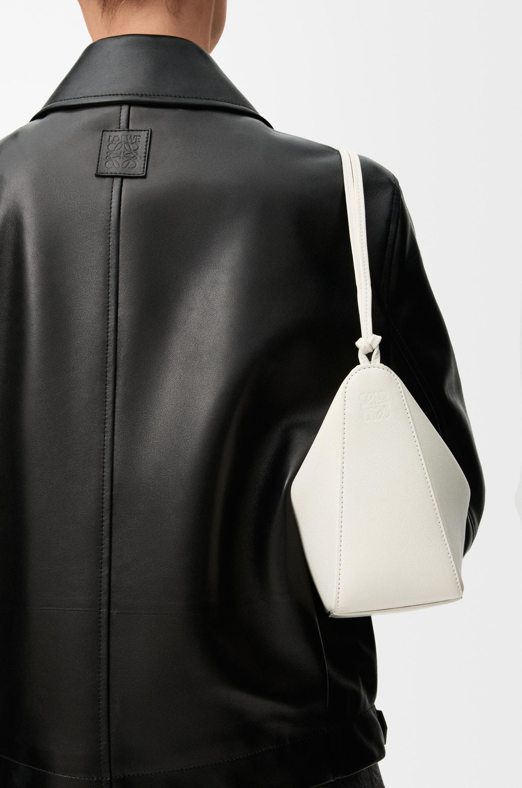 Mini Hammock shoulder bag Soft White