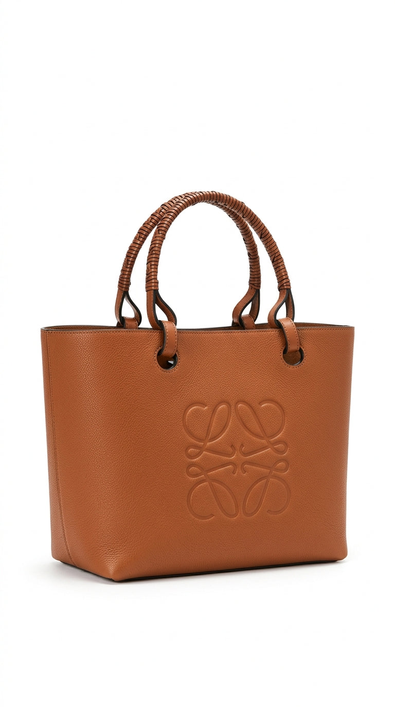 Leather Anagram Tan
