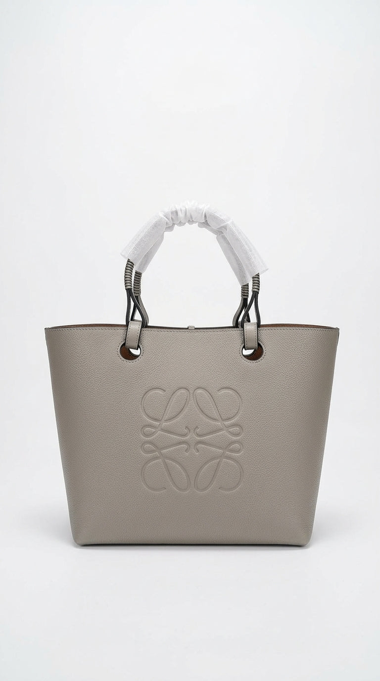 Leather Anagram Grey