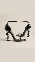 Opyum Heel Sandal – Black