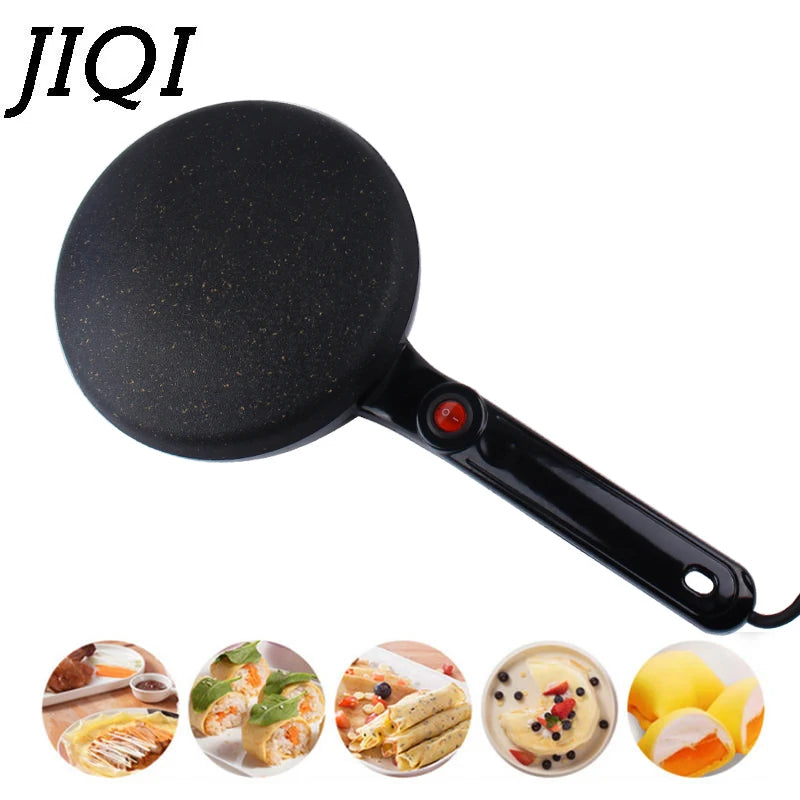 110V-220V Household Non-stick Pancake Machine Electric Crepe Baking Pan Instant Heating Spring roll Pastry Frying Grilling Plate