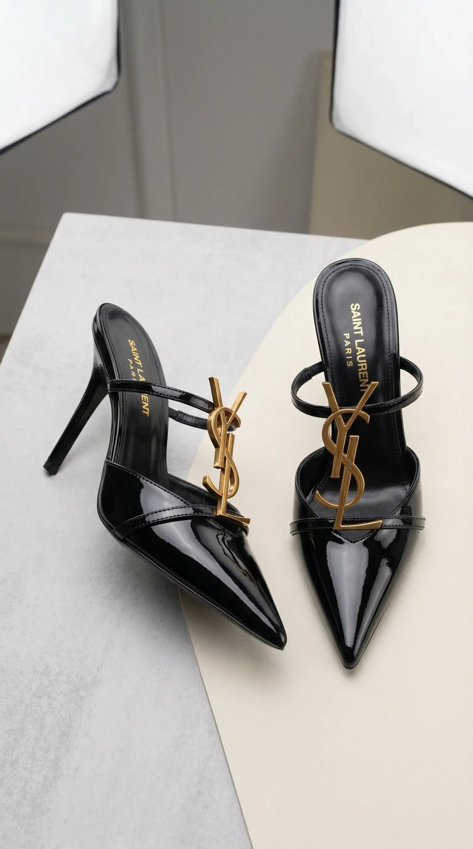 Opyum Pointed Heel Mules
