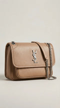 Cassandre Flap Chain Bag – Tan