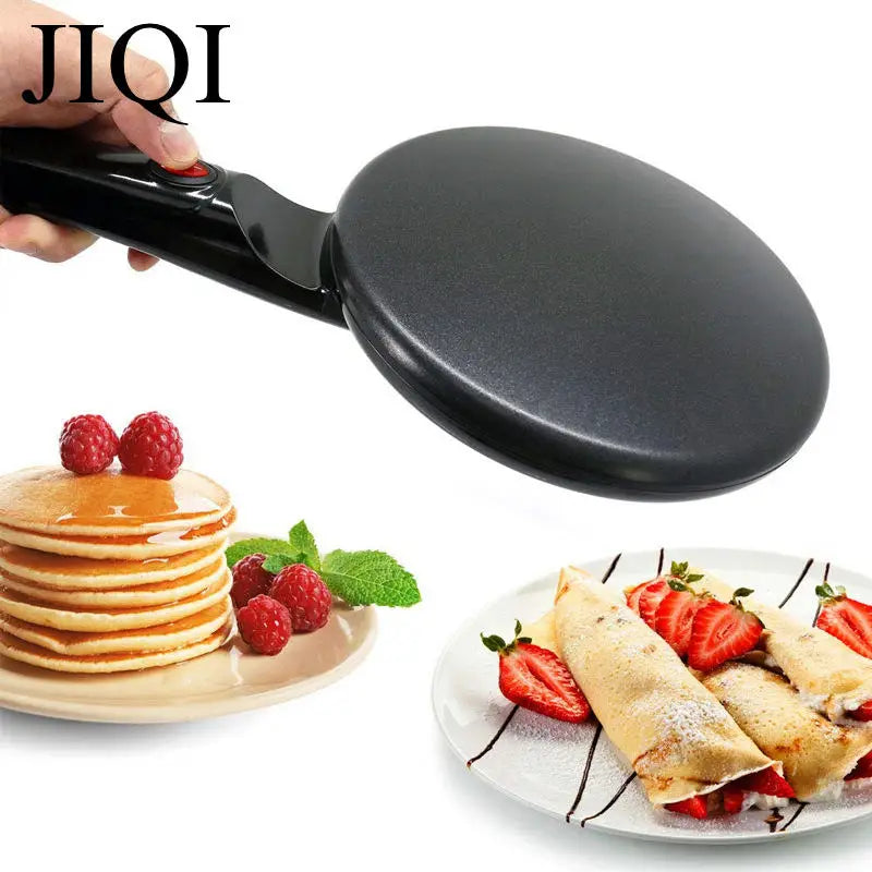 110V-220V Household Non-stick Pancake Machine Electric Crepe Baking Pan Instant Heating Spring roll Pastry Frying Grilling Plate