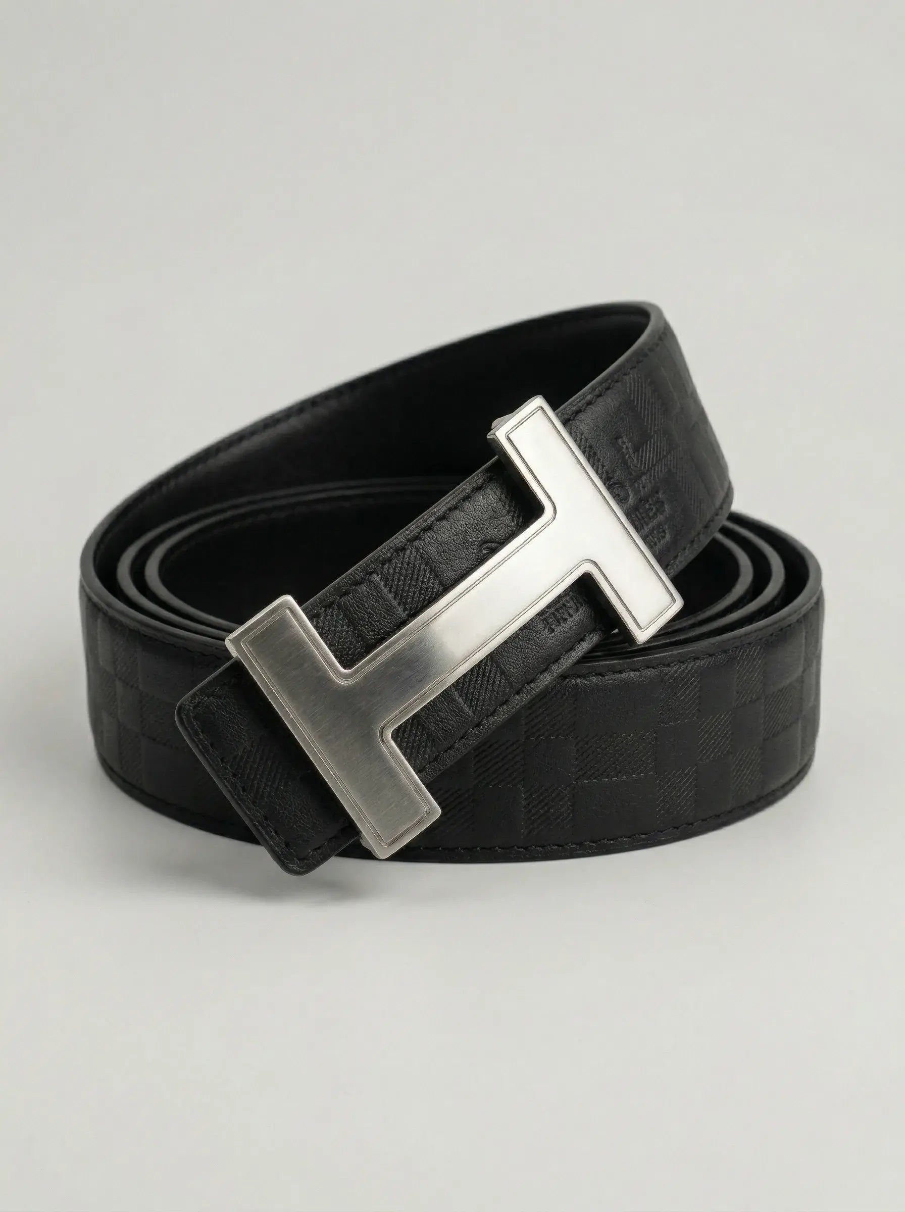 Buckle Belt – Noir & Palladium