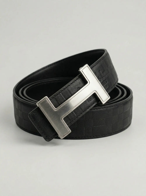 Buckle Belt – Noir & Palladium