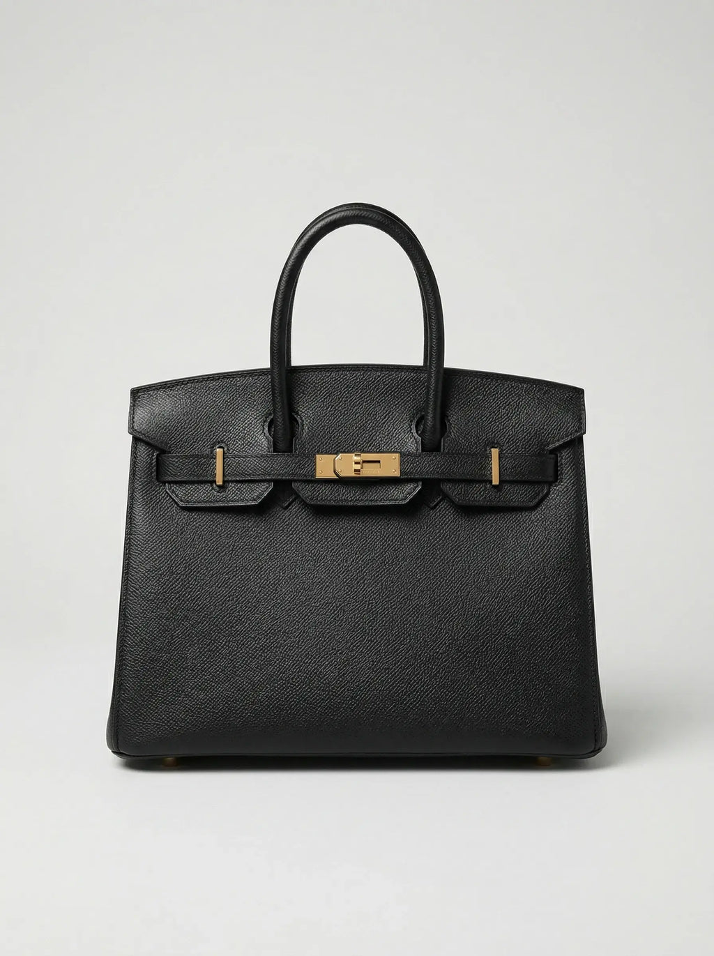 Birkin Lock Tote Bag – Noir